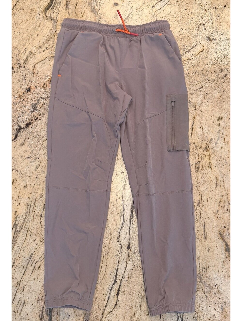 All In Motion Adventure Pants Boys Jogger Lightweight Cargo Taupe XL 14